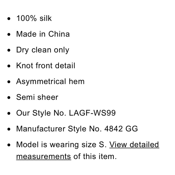 L'AGENCE Mariposa Blouse Midnight Navy XS - Picture 4 of 13